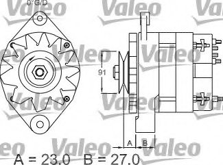 VALEO 436274 Alternator